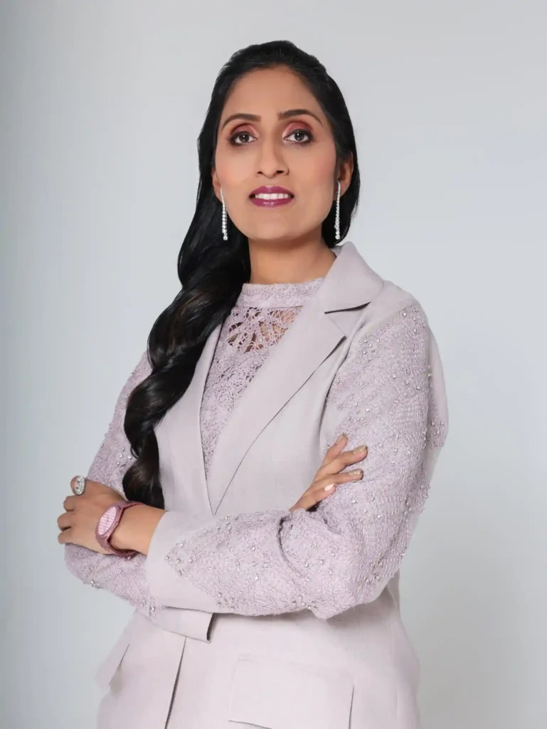 "Mamata Dhiraj Jain, Dubai real estate visionary author and TEDx speaker"